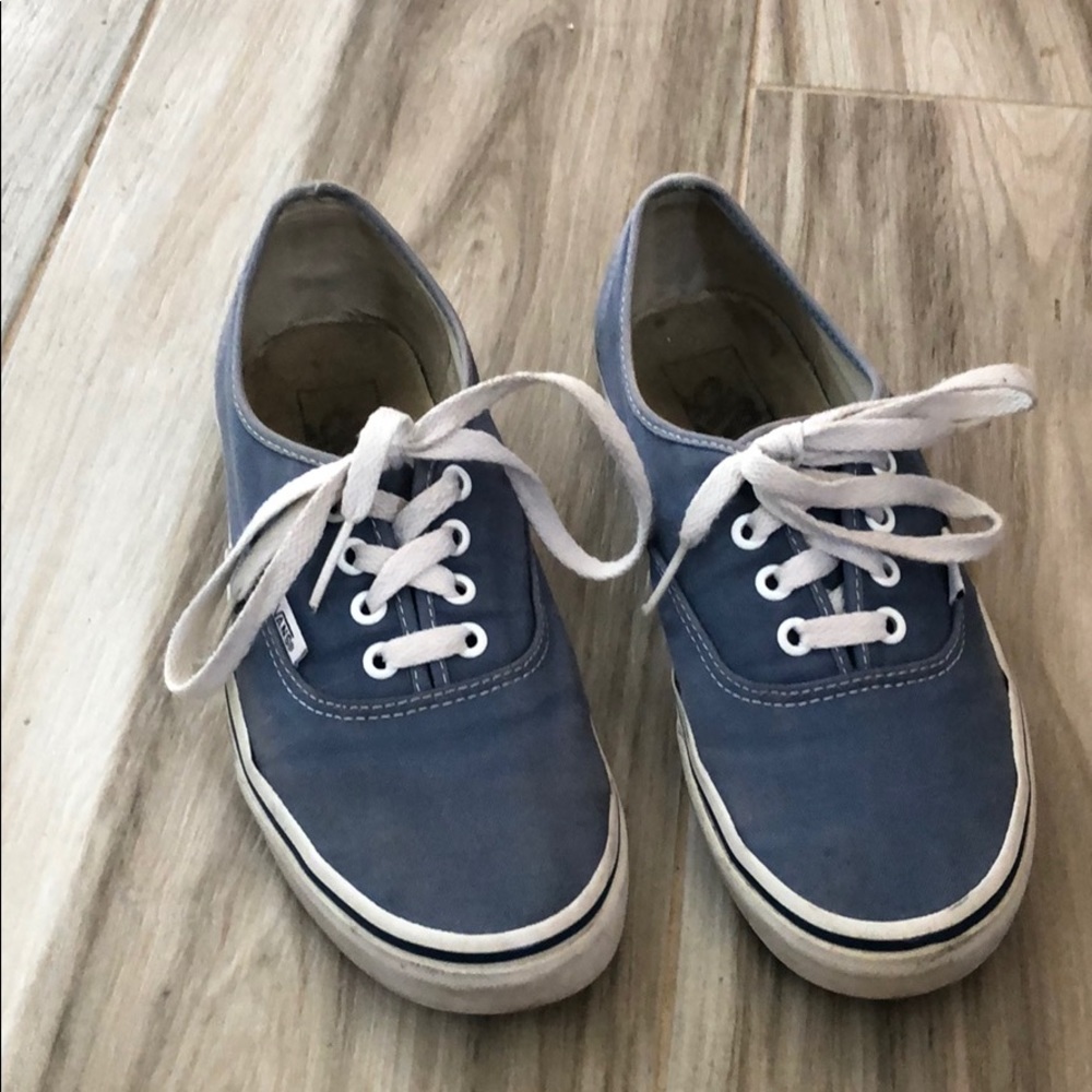 Lt blue vans